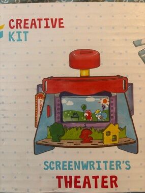 Screenwriter's Theater Playset - Red & Multi-Color